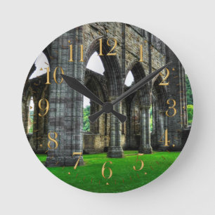 Horloge Ronde Abbaye de Tintern, Monastère cistercien, Pays de G