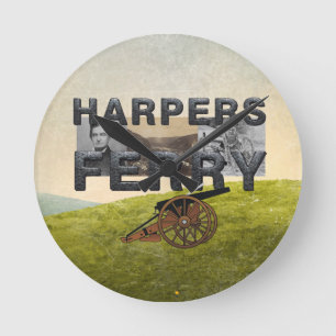 Horloge Ronde ABH Harpers Ferry