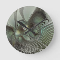 Abstrait Olive Sage Green Grey Fractal Art Imagina