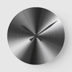 Horloge Ronde acier inoxydable