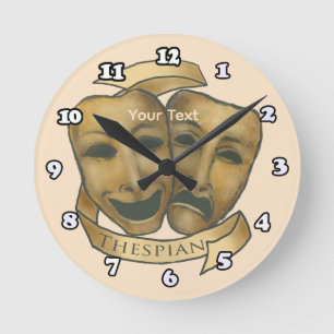 Horloge Ronde Acteur thésien 
