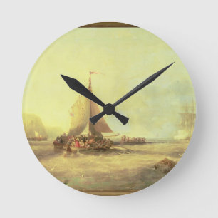 Horloge Ronde Adieu, Angleterre juste, 1858
