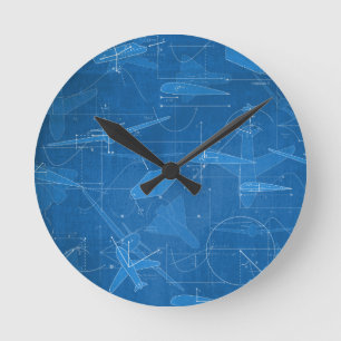 Horloge Ronde Aérodynamique
