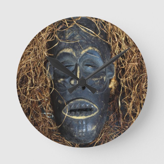 Horloge Ronde African mask (Recto)