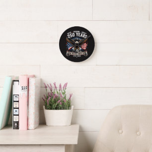 Horloge Ronde Aigle 250 Ans Une Nation Sous Dieu