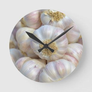Horloge Ronde ail rose