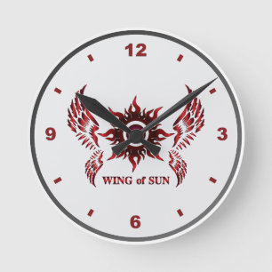 Horloge Ronde Aile de l'horloge solaire