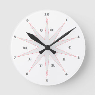 Horloge Ronde Allez métrique