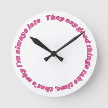 Always funny clock
