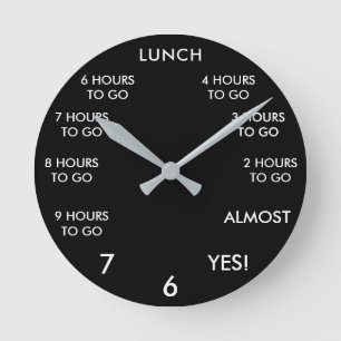 Horloge Ronde Amusante nouveauté du bureau