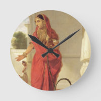 An Indian Dancing Girl with a Hookah, 1772
