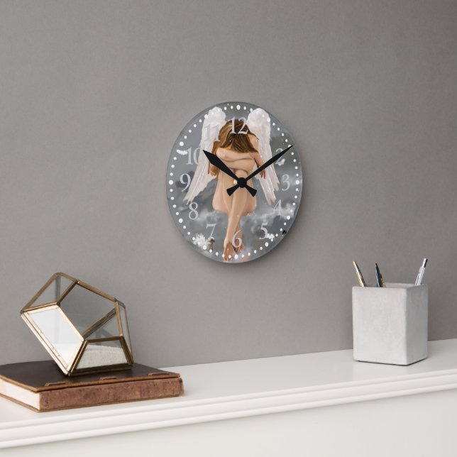 Horloge Ronde Ange !, Arrêt de l'horloge ronde (Bureau)