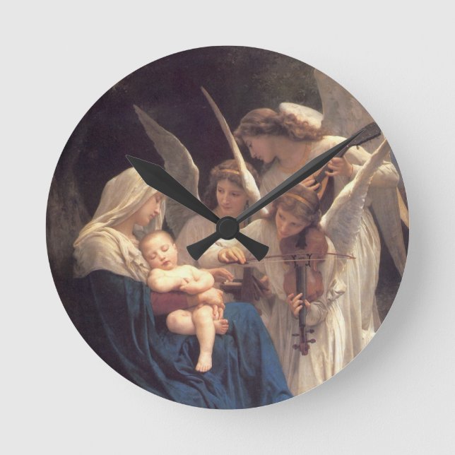 Horloge Ronde Angel Serenade (Recto)