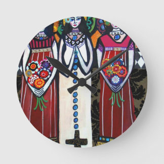 Horloge Ronde Anges mexicains