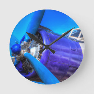 Horloge Ronde Antonov AN-2 Biplane