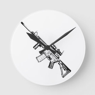 HORLOGE RONDE AR15