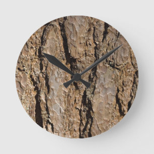 HORLOGE RONDE ARBRE