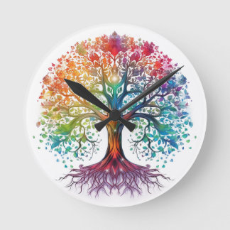Horloge Ronde Arbre de l'horloge