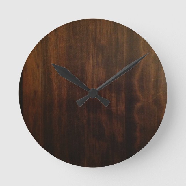Horloge Ronde Architecture d'antique dark (Recto)