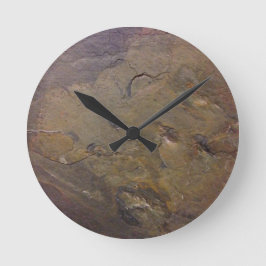 Horloge Ronde Ardoise