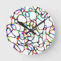 Art Abstrait multicolore