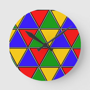Horloge Ronde Art africain nubien – Héritage, fierté africaine