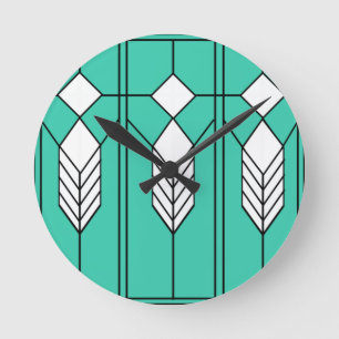 Horloge Ronde Art déco