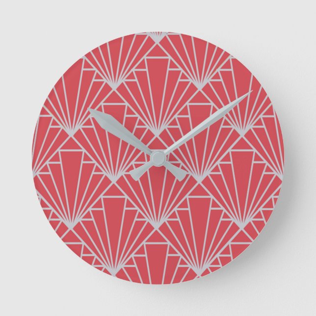 Horloge Ronde Art déco  (Recto)