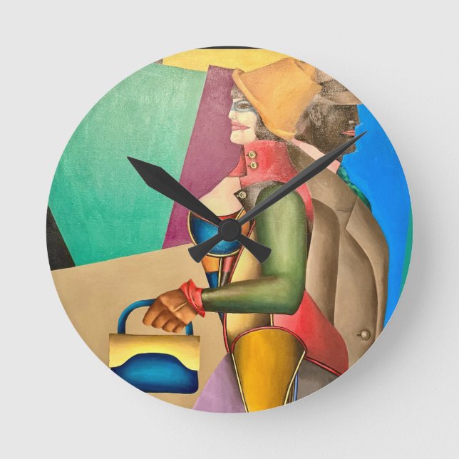 Horloge Ronde Art spain (Recto)