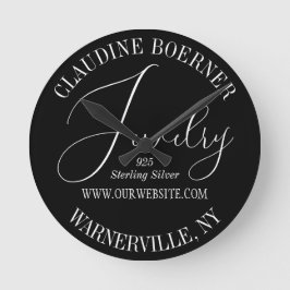 Horloge Ronde Artiste d'entreprise Artiste Crafter Show Magasine