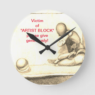 Horloge Ronde Artistes et créateurs redoutent le bloc de l'artis
