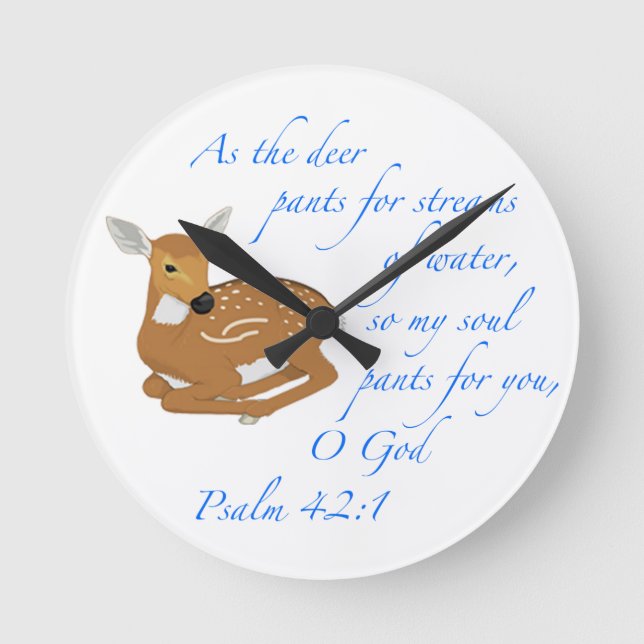 Horloge Ronde As the Deer (Recto)