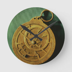 Horloge Ronde Astrolabe (cuivre)