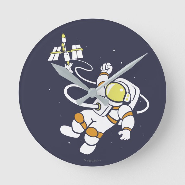 Horloge Ronde Astronaut (Recto)