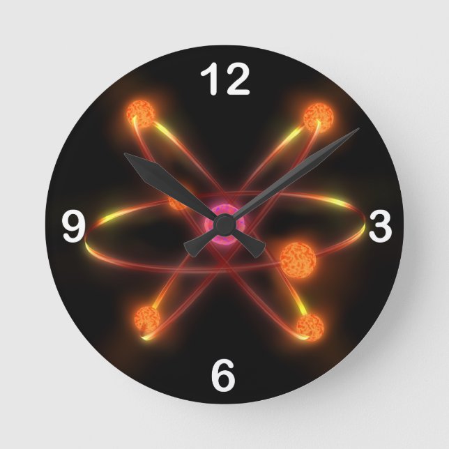 Horloge Ronde atomique (Recto)