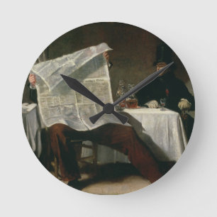 Horloge Ronde Attendant les temps, 1831 (huile sur la toile)