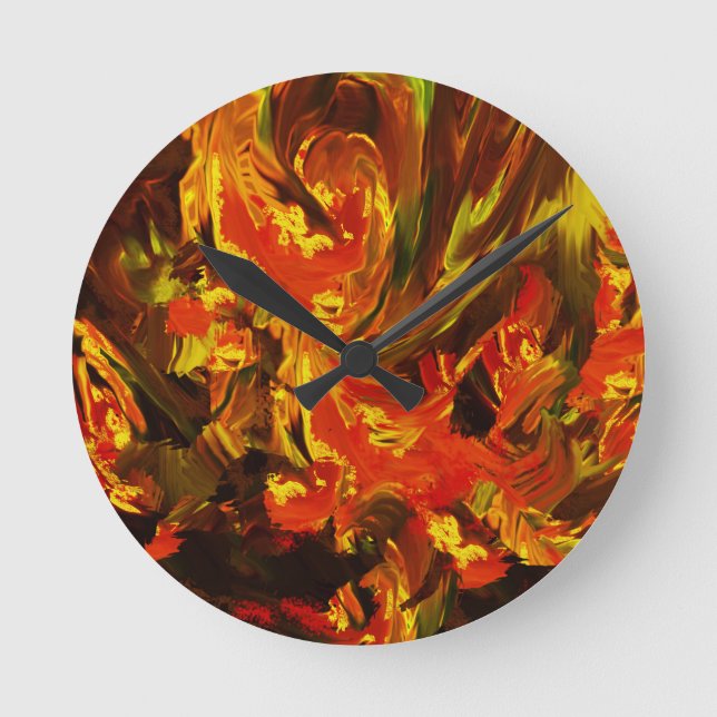 Horloge Ronde Au vent de l'amour (Recto)