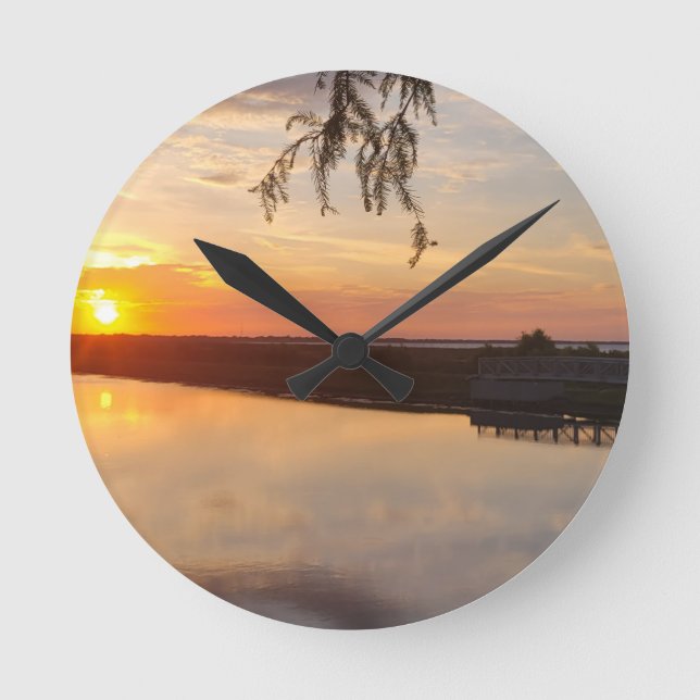 HORLOGE RONDE AUCUN MOT (Recto)