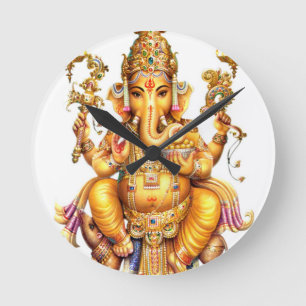 HORLOGE RONDE AURA DE GANESH