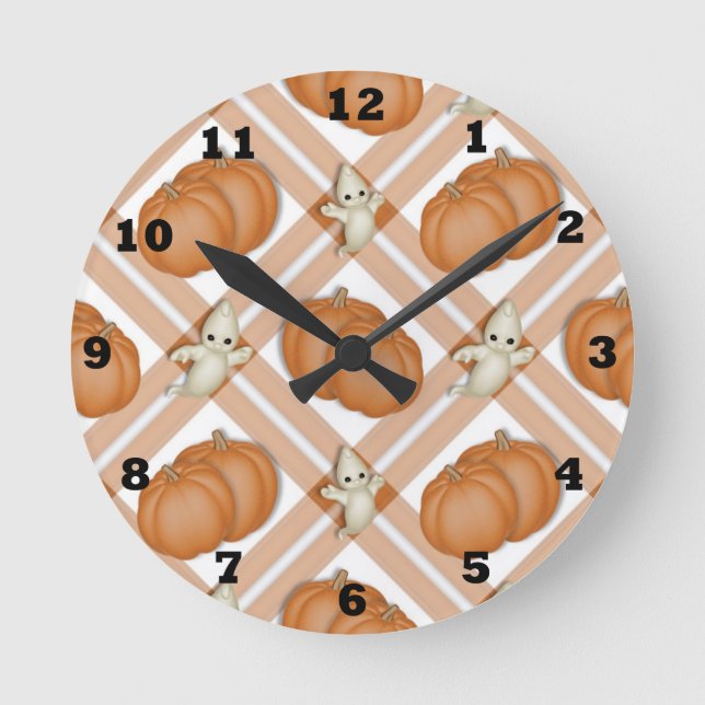 Horloge Ronde Autumn Wall Clock (Recto)
