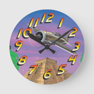 Horloge Ronde Aventure inca