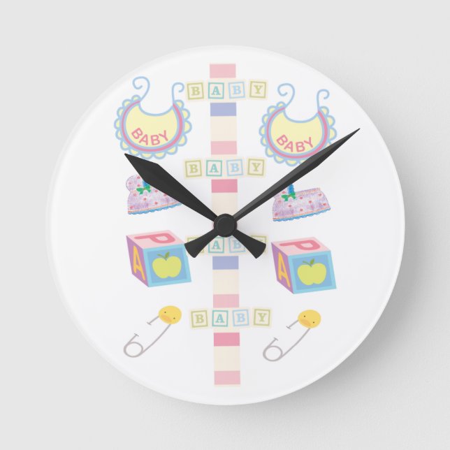 Horloge Ronde Baby clock (Recto)