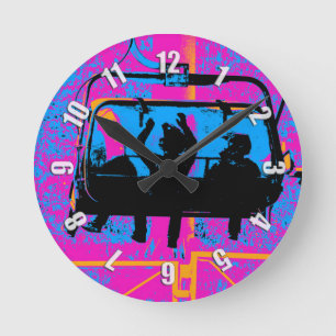 Horloge Ronde Balade en montagne - VTT