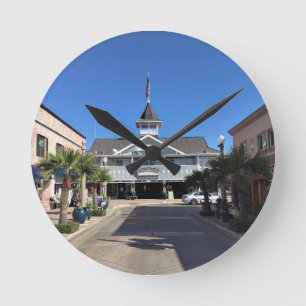 Horloge Ronde Balboa Pavillion, Newport Beach, Californie