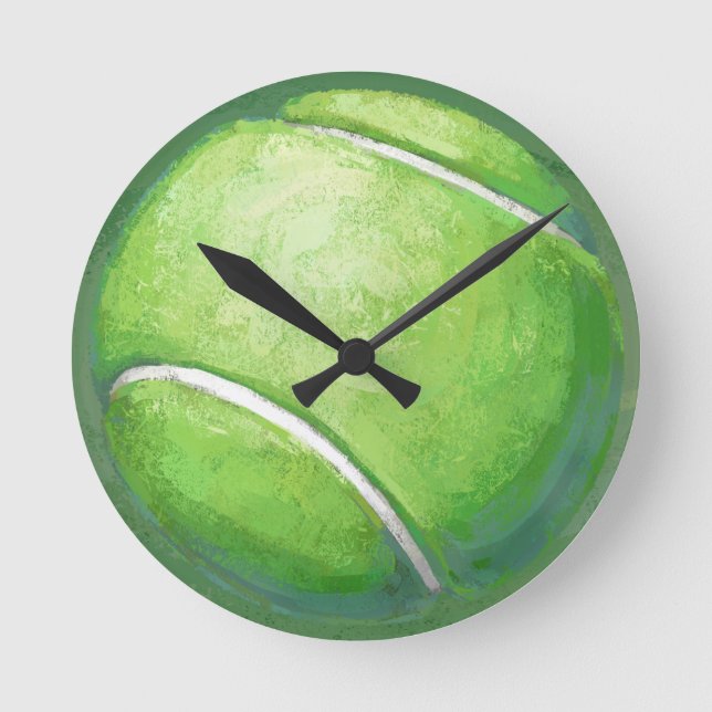 Horloge Ronde Ball de tennis (Recto)