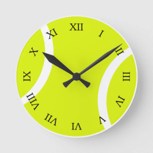 Horloge Ronde Balle de tennis