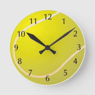 Horloge Ronde Balle de tennis