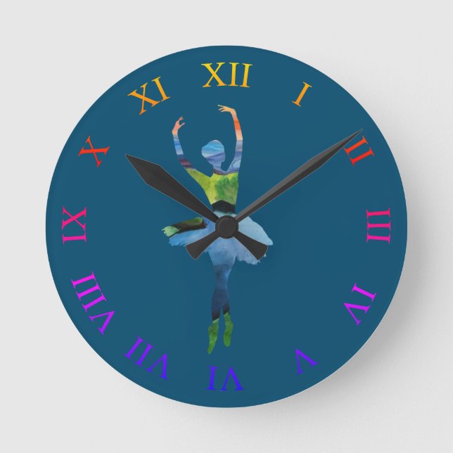 Horloge Ronde Ballerina (Recto)