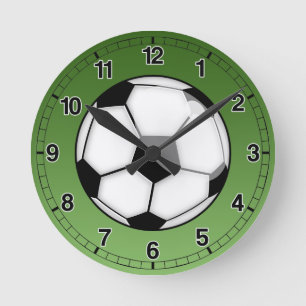 Horloge Ronde Ballon de football