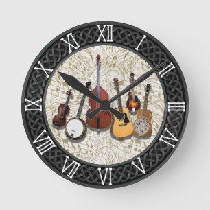 HORLOGE RONDE BANDE À 6 PIÈCES